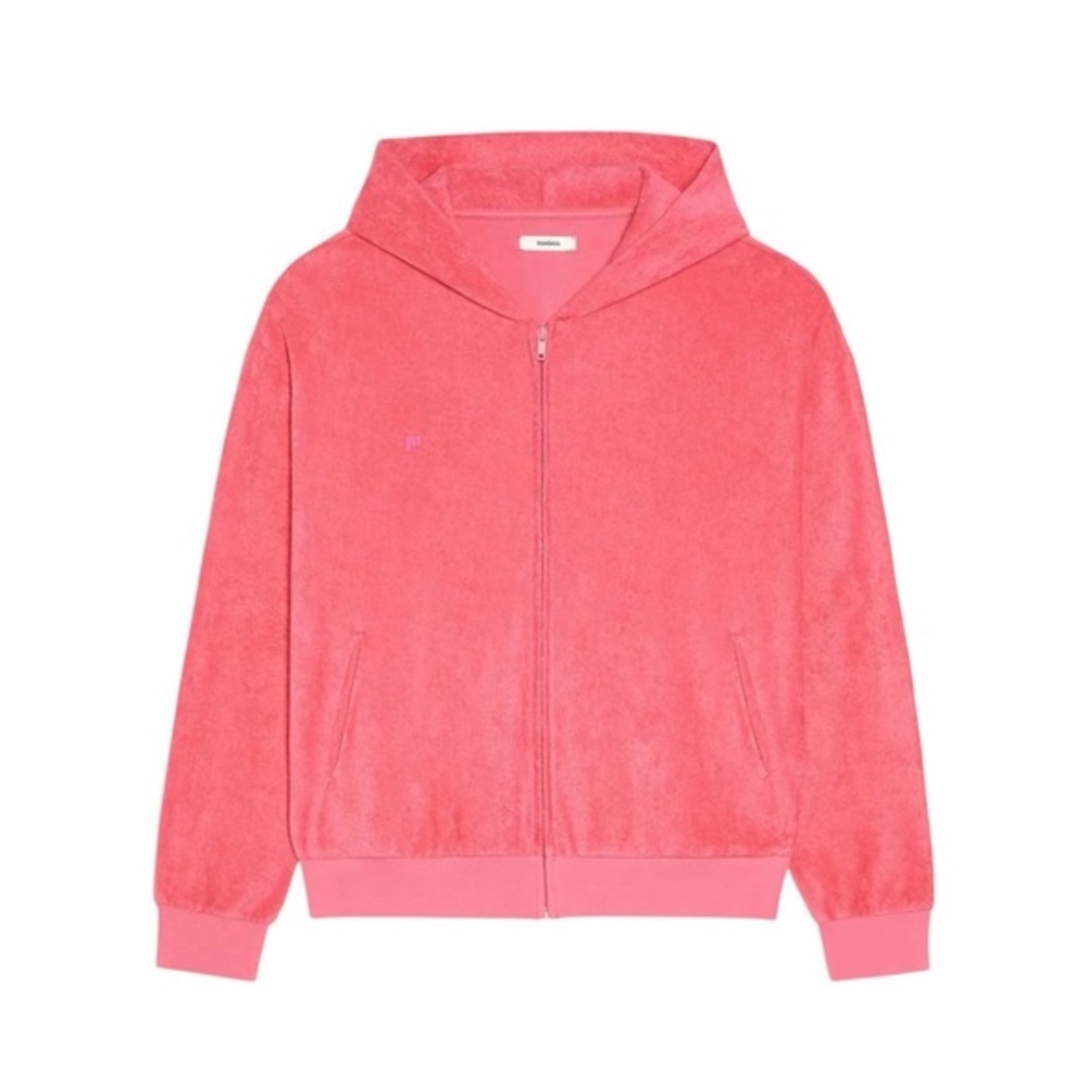 Pangaia Pink Hooded Jacket